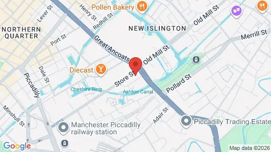 Apartments for rent in Manchester - Lancashire - Photo from Google Street View