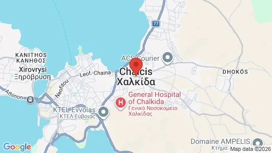 Apartments for rent in Chalcis - Photo from Google Street View