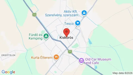 Houses for rent in Kiskőrösi - Photo from Google Street View