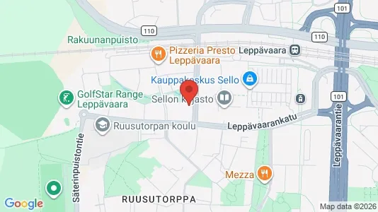 Apartments for rent i Espoo - kort over placeringen