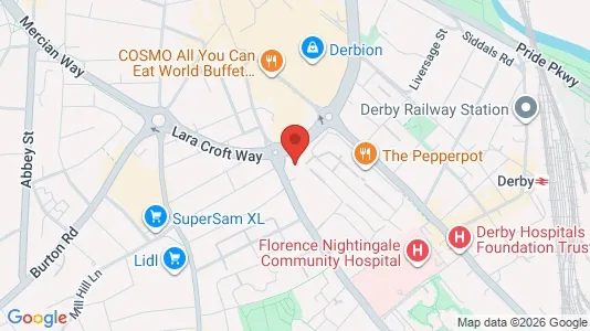 Apartments for rent in Derby - Derbyshire - Photo from Google Street View