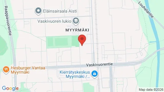 Apartments for rent i Vantaa - kort over placeringen