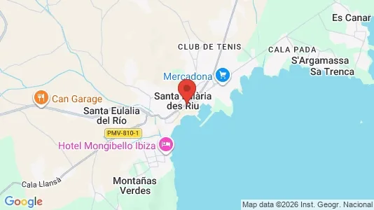 Apartments for rent in Santa Eulària des Riu - Photo from Google Street View