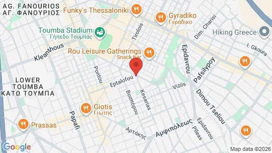 Apartments for rent i Pylaia-Chortiatis - kort over placeringen