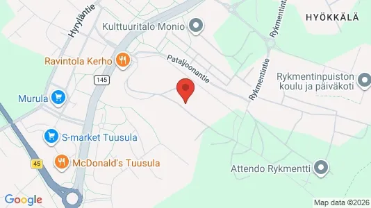 Apartments for rent i Tuusula - kort over placeringen