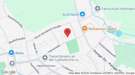 Apartments for rent i Zwickau - kort over placeringen