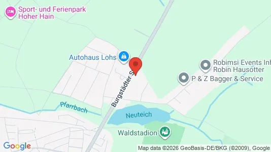 Apartments for rent i Zwickau - kort over placeringen