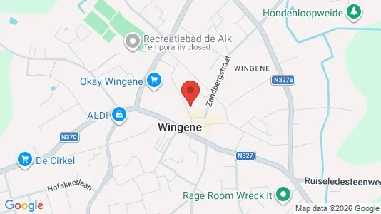 Apartments for rent in Wingene - Photo from Google Street View