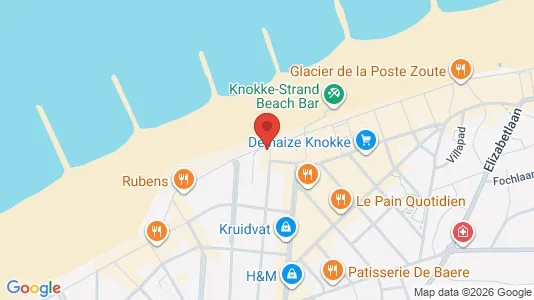 Apartments for rent in Knokke-Heist - Photo from Google Street View