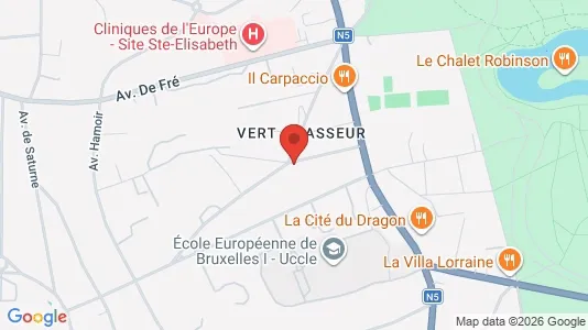 Apartments for rent in Brussels Ukkel - Photo from Google Street View