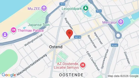 Apartments for rent in Oostende - Photo from Google Street View