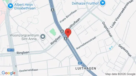 Apartments for rent i Antwerp Berchem - kort over placeringen
