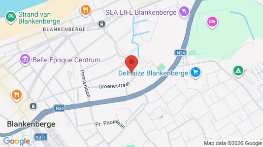 Apartments for rent in Blankenberge - Photo from Google Street View