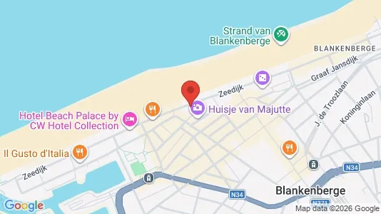 Apartments for rent in Blankenberge - Photo from Google Street View