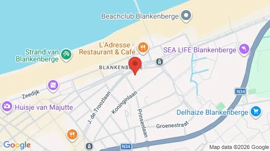 Apartments for rent in Blankenberge - Photo from Google Street View