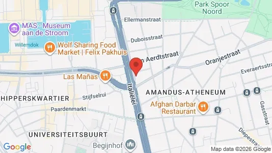 Apartments for rent i Stad Antwerp - kort over placeringen