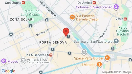 Rooms for rent i Milano Zona 6 - Barona, Lorenteggio - kort over placeringen