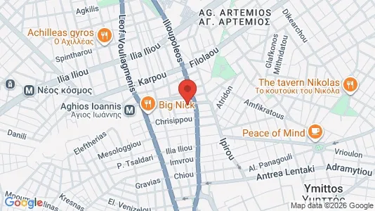 Apartments for rent in Dafni - Photo from Google Street View