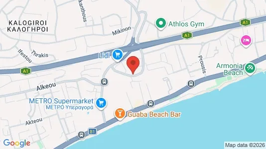 Apartments for rent in Mouttagiaka Touristiki Periochi - Photo from Google Street View