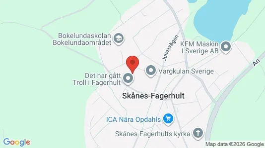 Apartments for rent i Örkelljunga - kort over placeringen