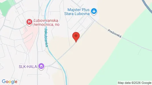 Apartments for rent in Stará Ľubovňa - Photo from Google Street View