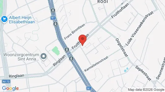 Apartments for rent i Antwerp Berchem - kort over placeringen