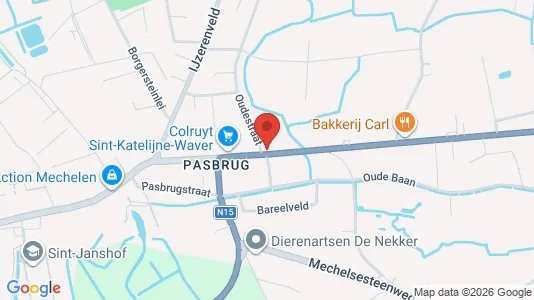 Apartments for rent i Bonheiden - kort over placeringen