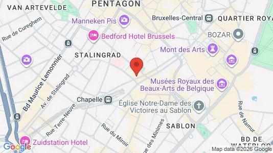 Apartments for rent in Stad Brussel - Photo from Google Street View