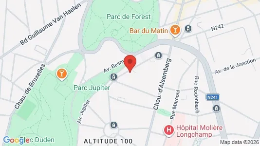 Apartments for rent in Brussels Vorst - Photo from Google Street View