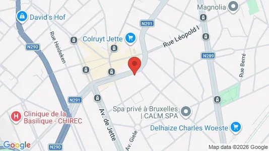 Apartments for rent in Brussels Jette - Photo from Google Street View