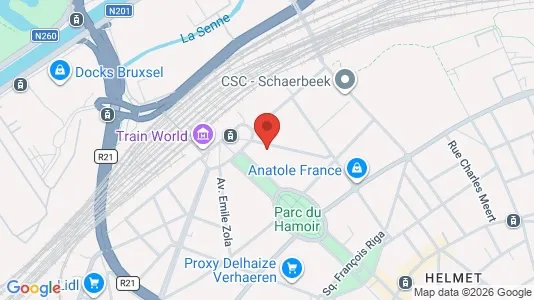 Apartments for rent in Brussels Schaarbeek - Photo from Google Street View