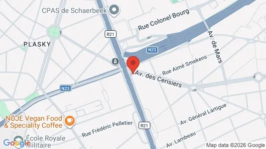 Apartments for rent in Brussels Schaarbeek - Photo from Google Street View