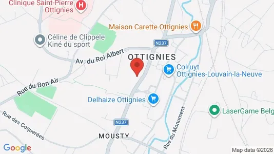 Apartments for rent in Ottignies-Louvain-la-Neuve - Photo from Google Street View