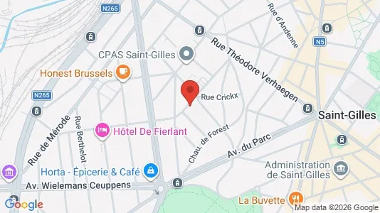 Apartments for rent in Brussels Sint-Gillis - Photo from Google Street View