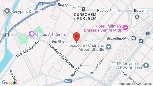 Apartments for rent in Brussels Anderlecht - Photo from Google Street View