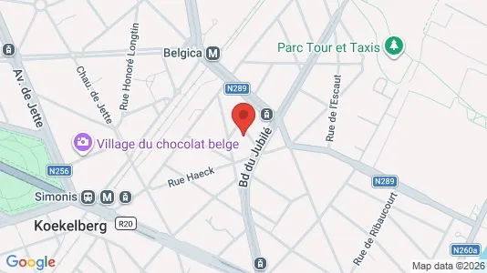 Apartments for rent in Brussels Sint-Jans-Molenbeek - Photo from Google Street View