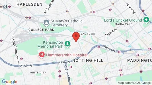 Apartments for rent in London W10 - Photo from Google Street View