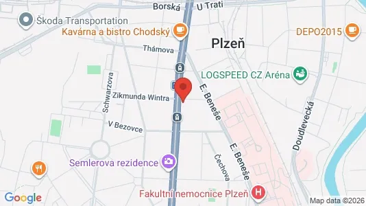 Apartments for rent in Plzeň-město - Photo from Google Street View