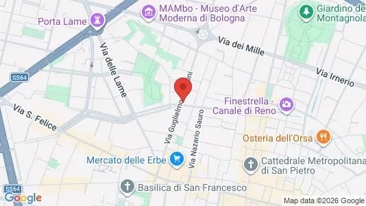 Rooms for rent in Bologna - Photo from Google Street View