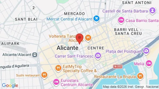 Rooms for rent in Alicante/Alacant - Photo from Google Street View
