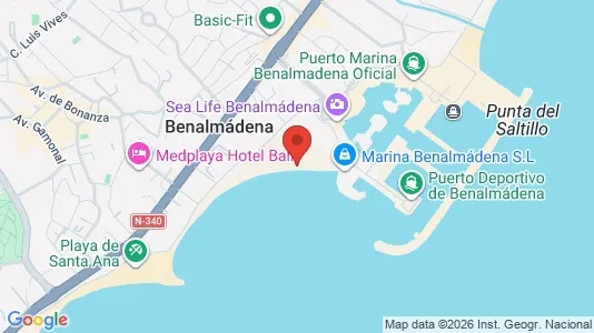 Apartments for rent in Benalmádena - Photo from Google Street View