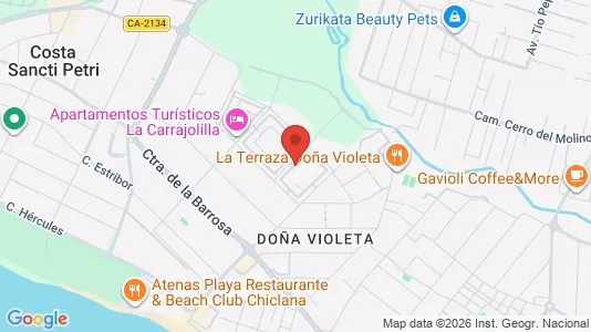 Apartments for rent in Chiclana de la Frontera - Photo from Google Street View