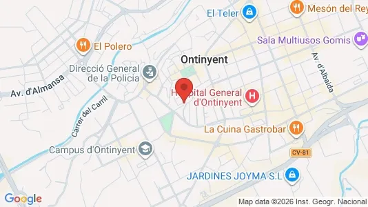 Rooms for rent in Ontinyent - Photo from Google Street View