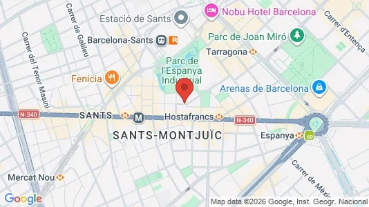 Apartments for rent in Barcelona Sants-Montjuïc - Photo from Google Street View