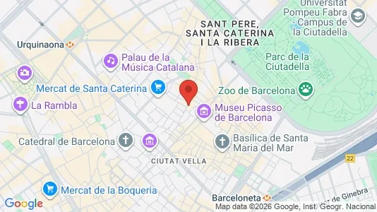 Apartments for rent in Barcelona Ciutat Vella - Photo from Google Street View