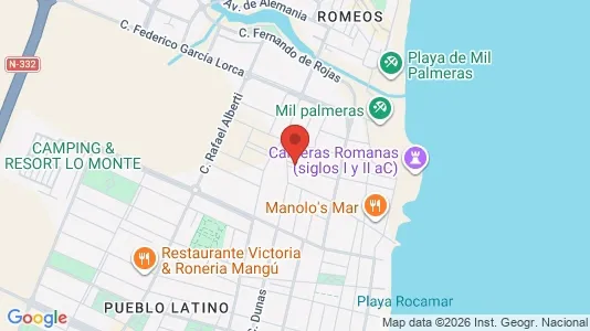 Apartments for rent in Orihuela - Photo from Google Street View