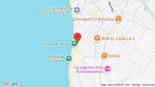 Apartments for rent in Chipiona - Photo from Google Street View