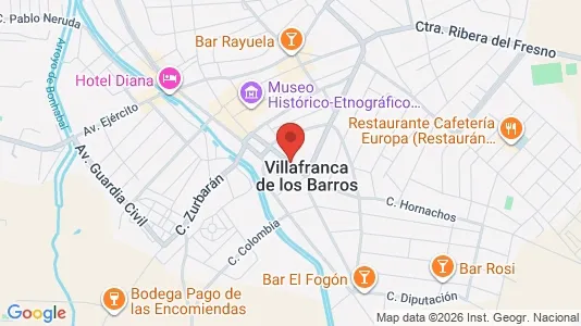 Apartments for rent in Villafranca de los Barros - Photo from Google Street View