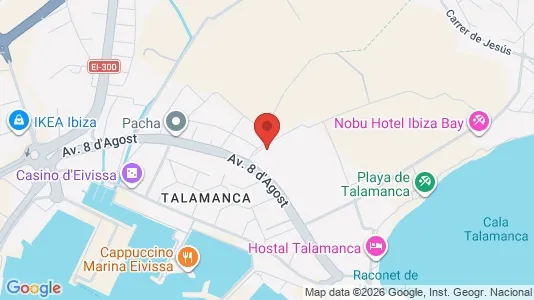 Apartments for rent in Eivissa - Photo from Google Street View