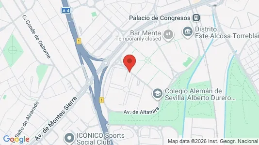Apartments for rent i Aeropuerto San Pablo - kort over placeringen